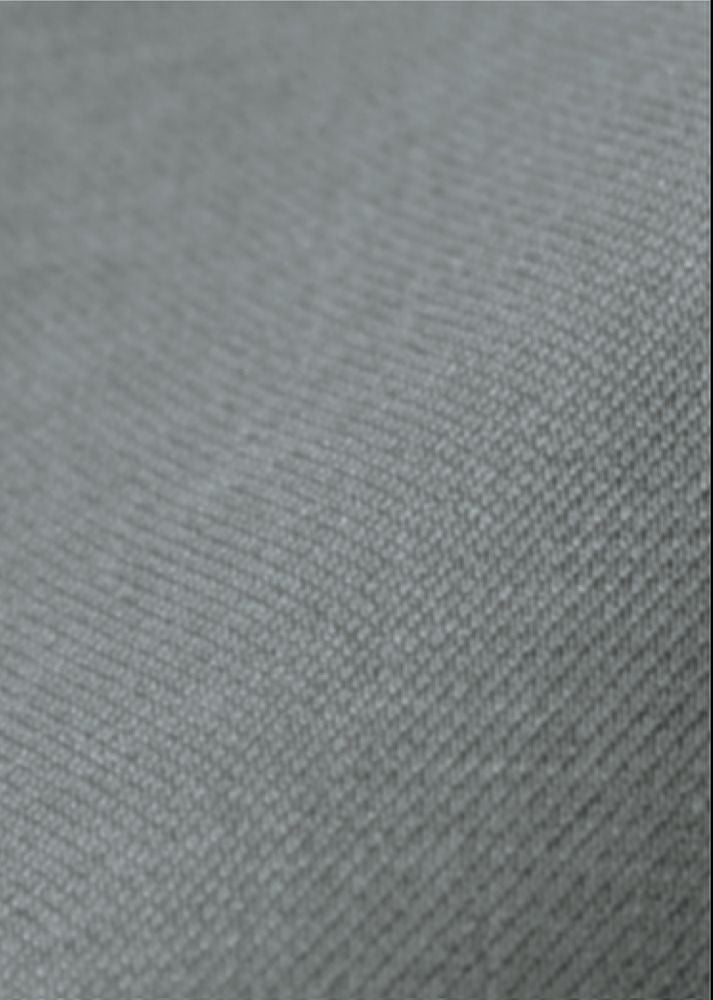 メランジストレッチツイル：グレー