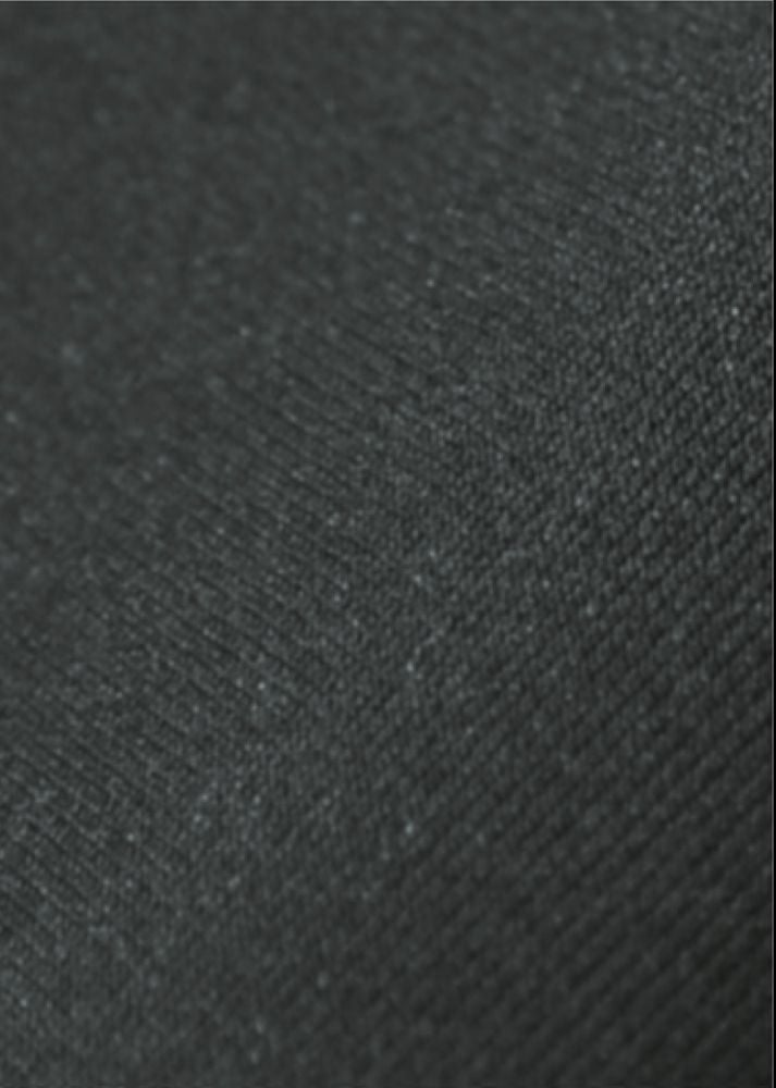 メランジストレッチツイル：ブラック