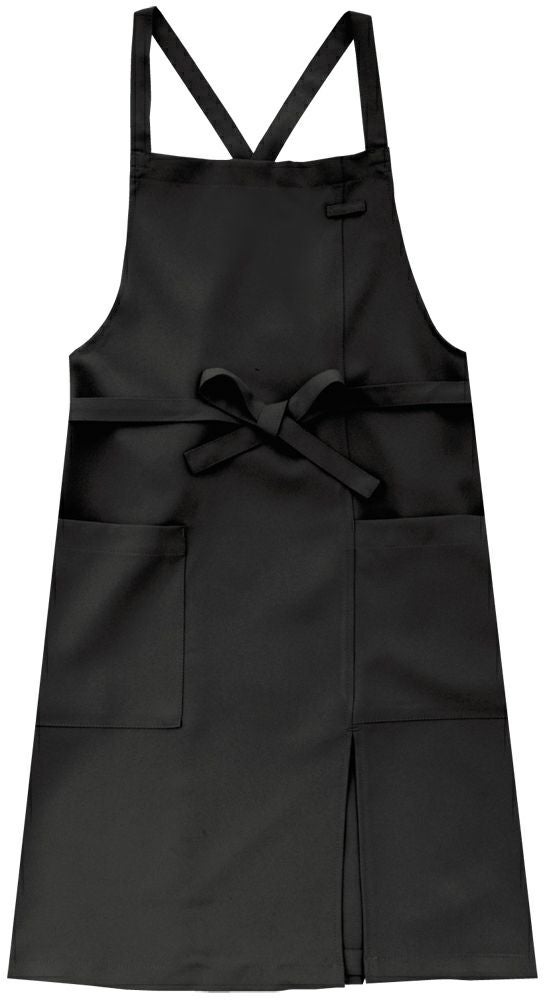レディース・胸当てエプロン [BNUN-00900-99]<br>黒