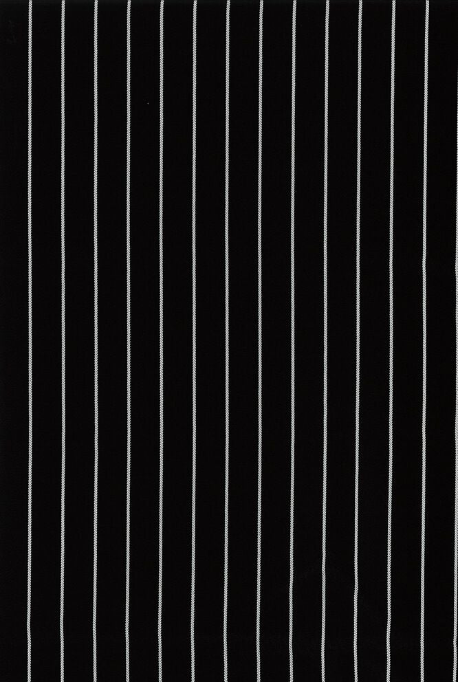 ストライプツイル：黒