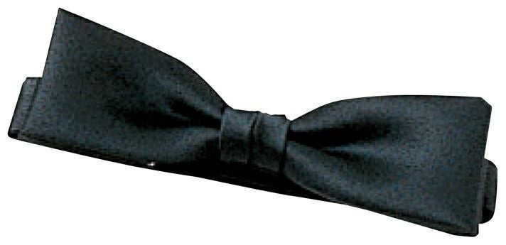 男女兼用・蝶タイ（3.5cm幅） [BNUN-01020-01]<br>黒