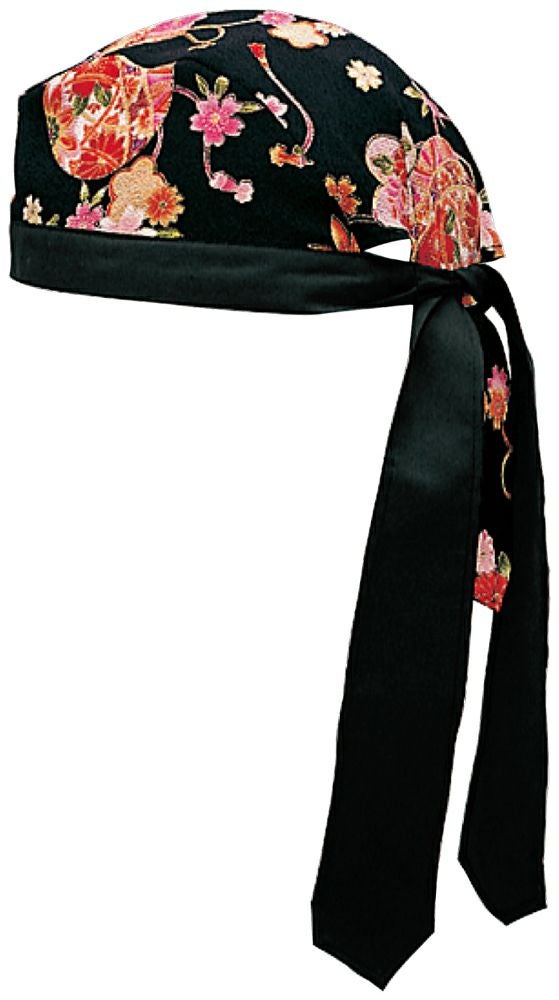 レディース・バンダナキャップ [BNUN-48317-99]<br>黒