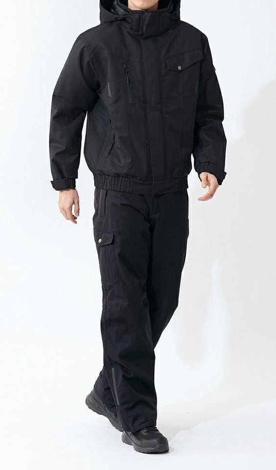 男性・防寒パンツスタイル