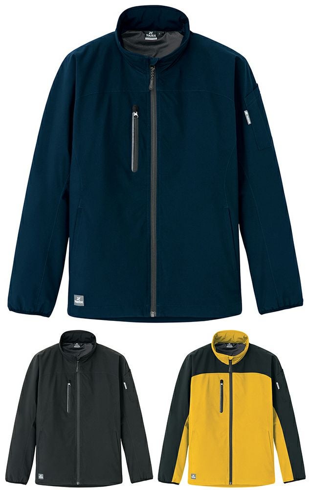 吸湿発熱ストレッチ軽防寒・防寒ジャケット（男女兼用）ストレッチ [AZ-8576]