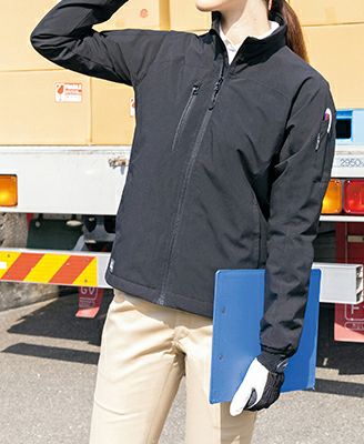 吸湿発熱] 軽防寒ジャケット(ストレッチ)(撥水) [AZ-8576]│名入れロゴ