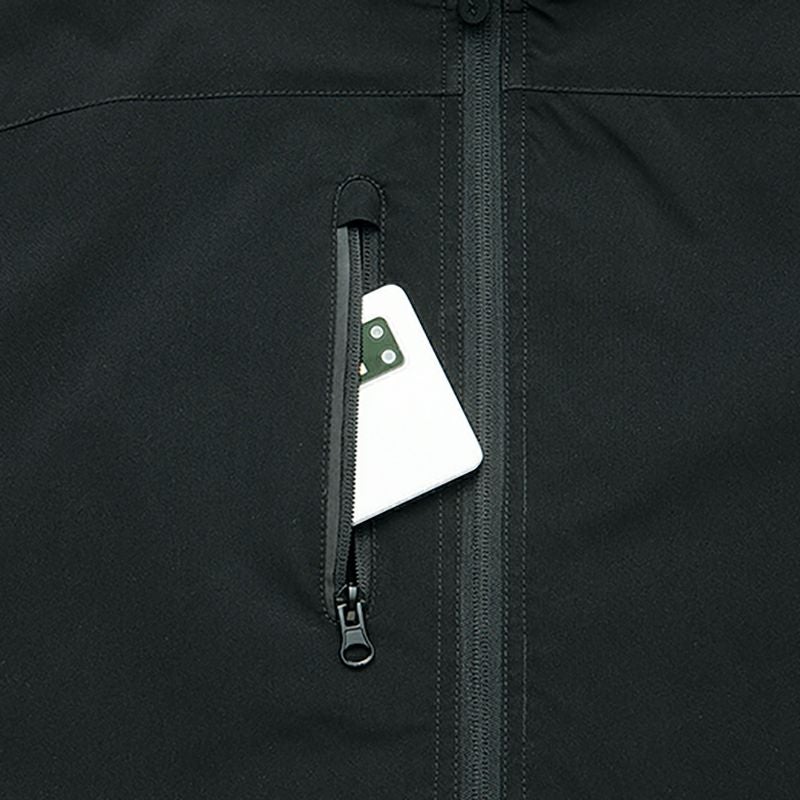 胸ファスナーポケット