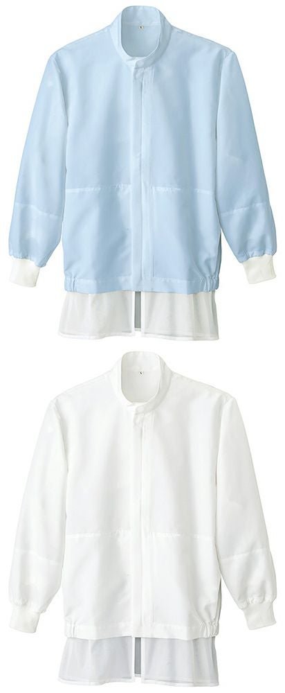 速乾快適素材でストレス解消・長袖比翼ブルゾン（男女兼用） [AZ-861028]