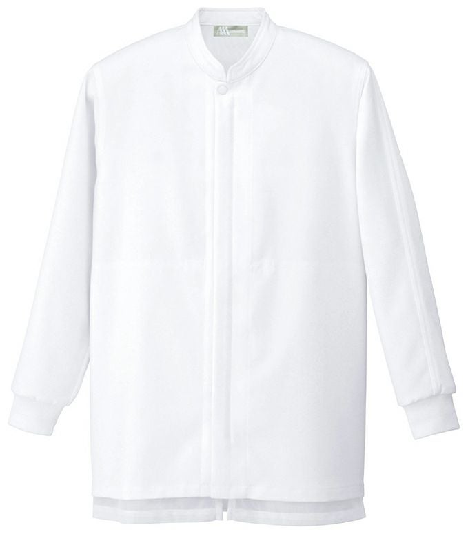 作業効率向上対策・衛生コート（男女兼用） [AZ-HH490]<br>ホワイト