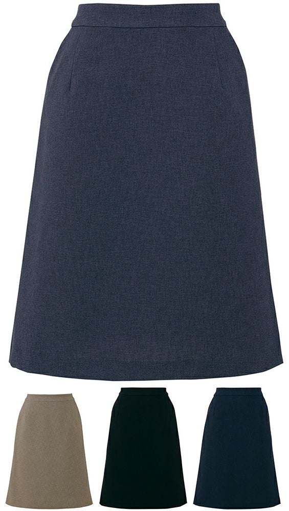 北陸の素材力2WAYストレッチスーツ・レディースAラインスカート [AZ-630022]