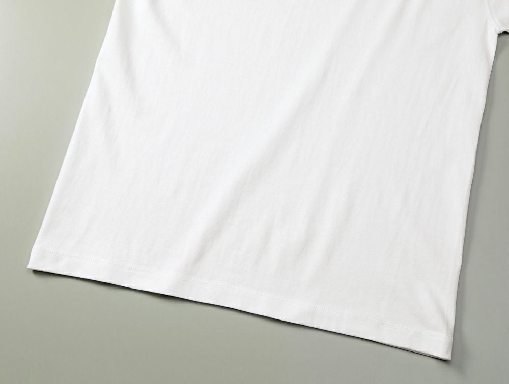 丸胴仕様、裾口は3本針振り始末