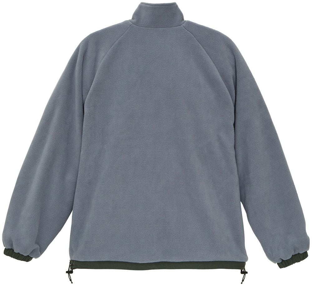 ダークオリーブ／グレー（フリース面）<br>バック