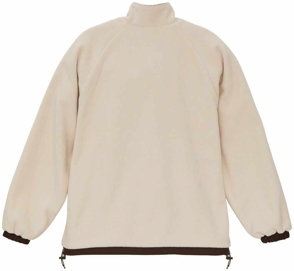 ダークチョコレート／ベージュ（フリース面）<br>バック