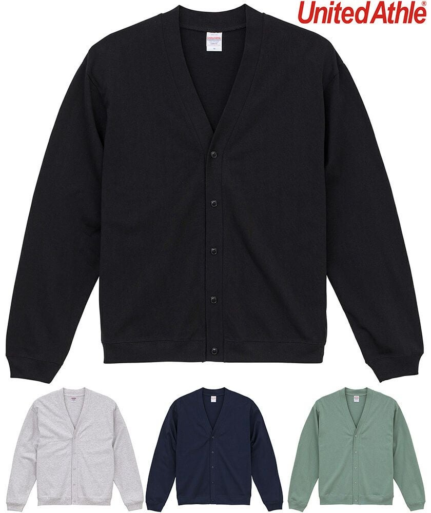 [United Athle] 10.0オンス コットン ジャージー ルーズフィット カーディガン [CAB-4488-01]