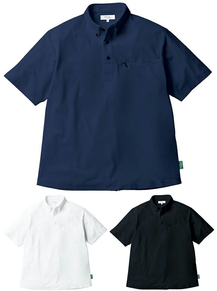 [Uniform BEAMS Circusシリーズ]半袖ポロシャツ（ボタンダウン・胸ポケット有） [SOWA-U7715-51]