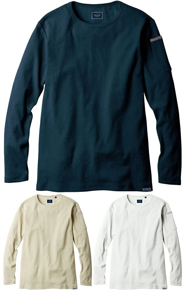 [1485シリーズ]長袖Tシャツ（胸ポケット無）（厚手8.6オンス） [SOWA-1485-62]