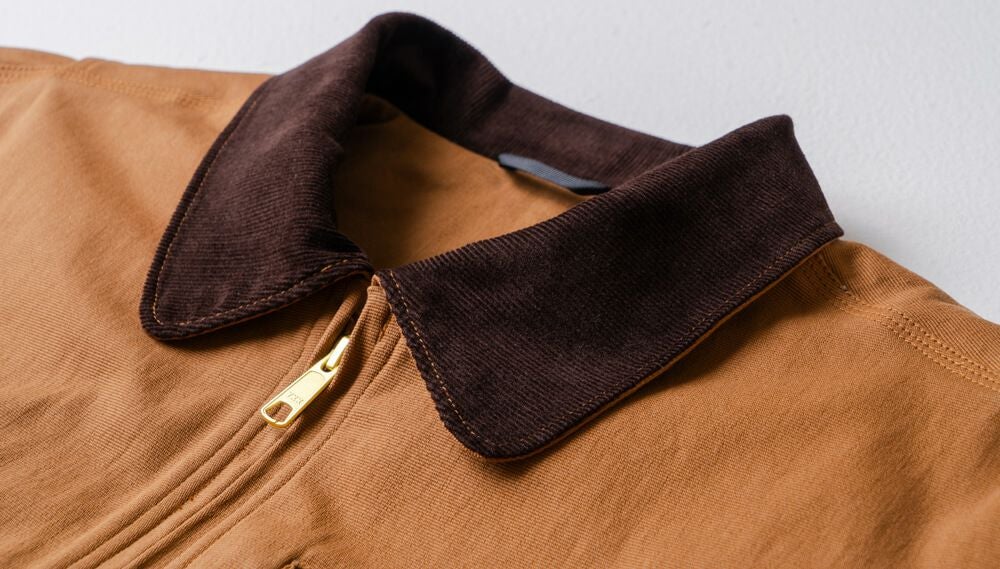 衿コーデュロイ素材