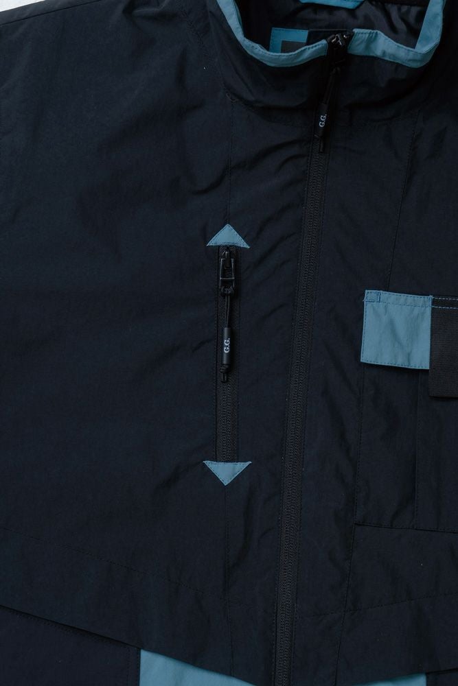 胸ファスナーポケット