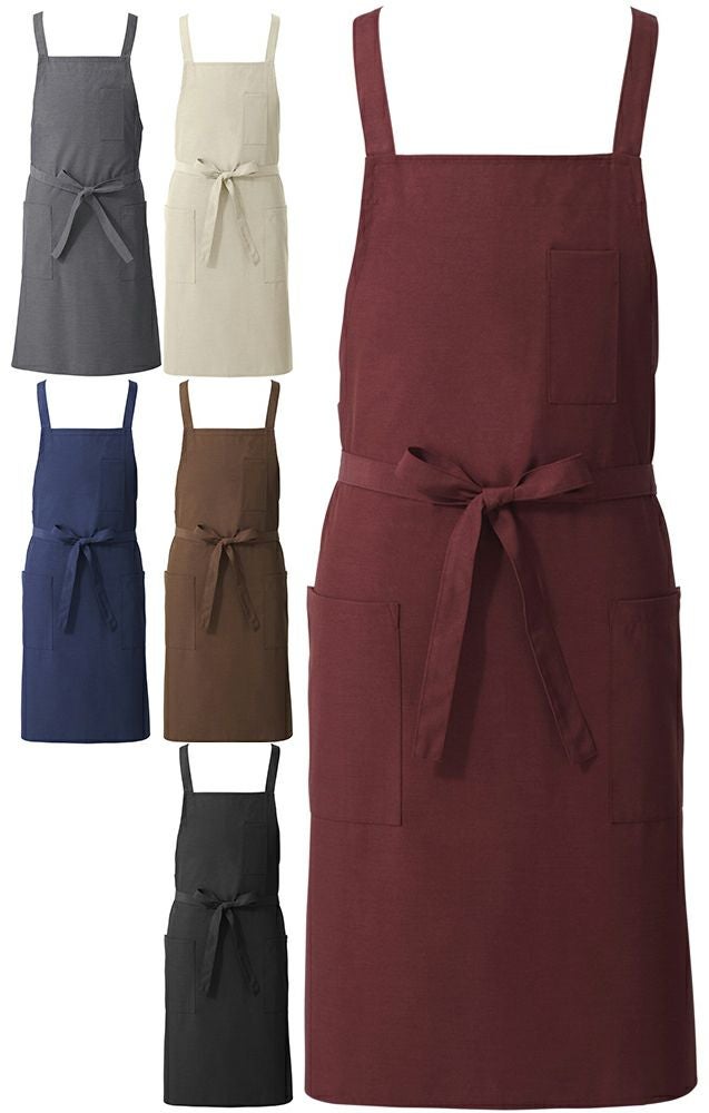 胸当てエプロン レディース (X型) [KSS-KX980]