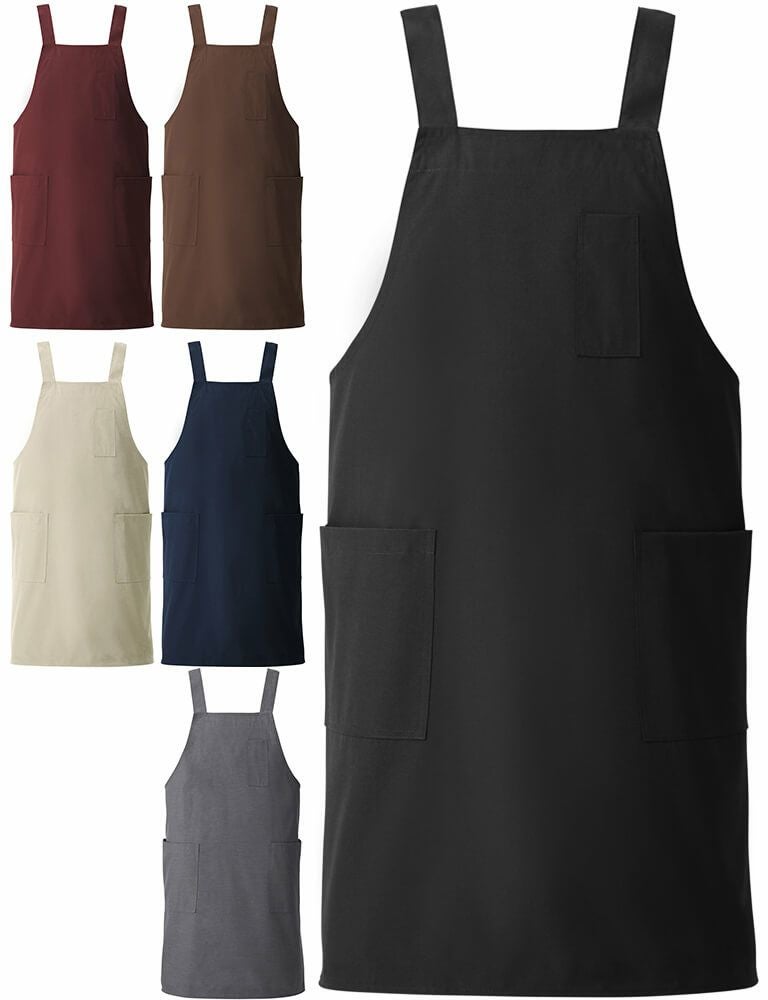 胸当てエプロン (H型) F [KSS-KH580]