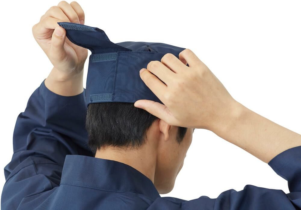 マジックテープ調整式