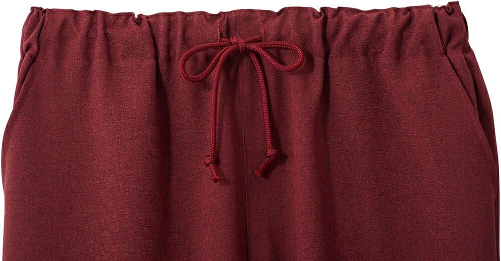 ウエスト総ゴム・ヒモ入り