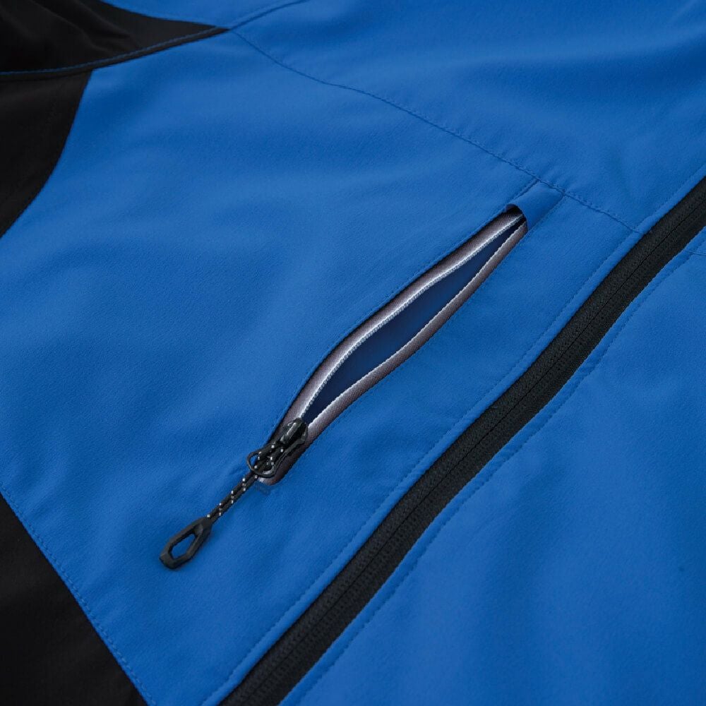 右胸ファスナー縦ポケット