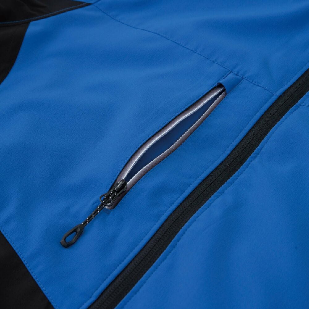 右胸ファスナー縦ポケット