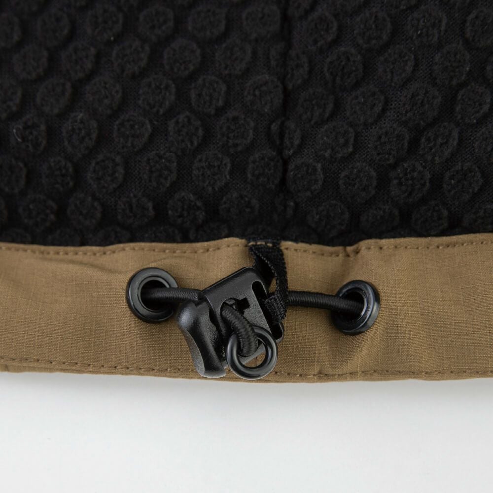 スピンドル裾フード