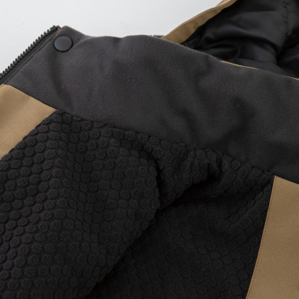 起毛素材ブロックフリース