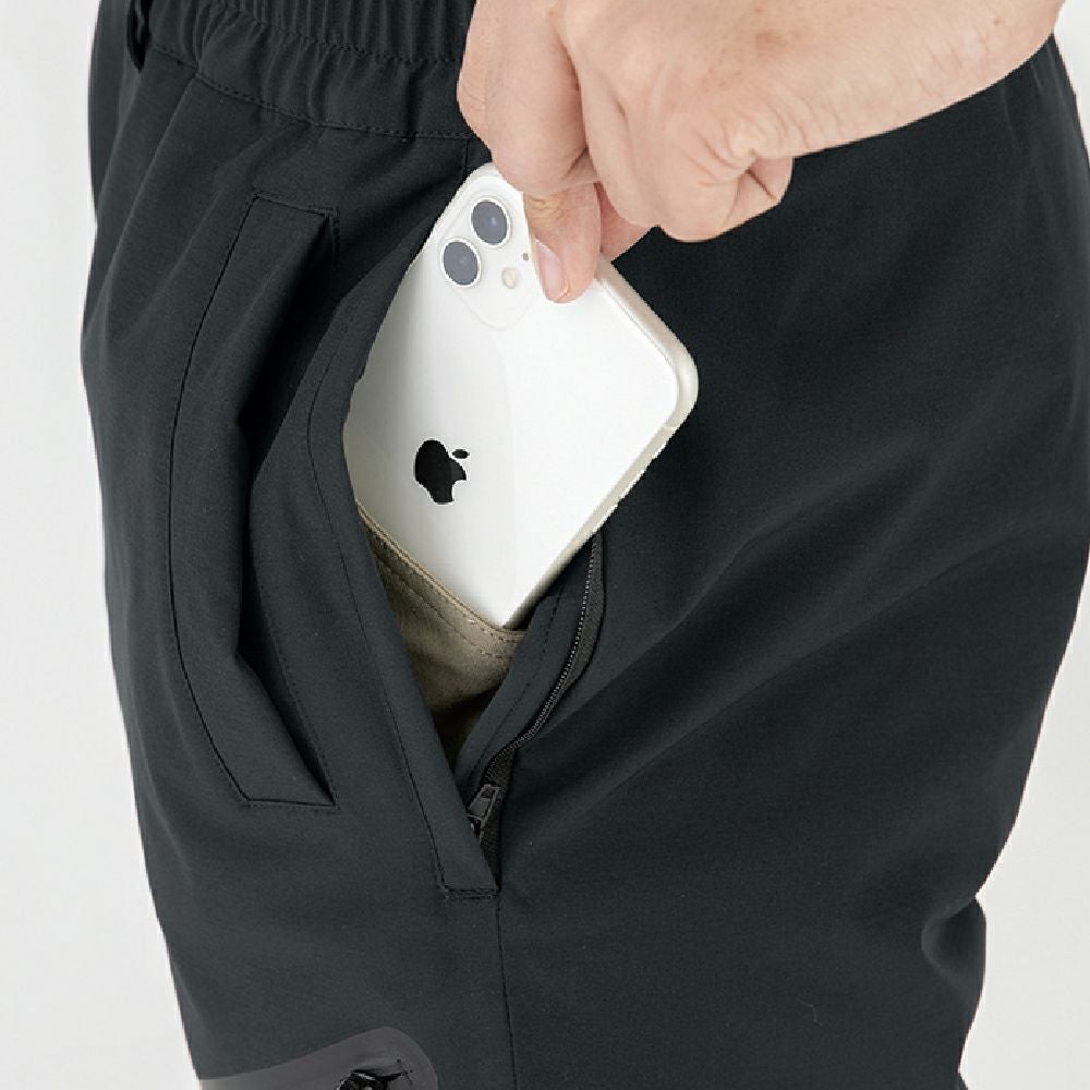 両脇サイドスルーポケット