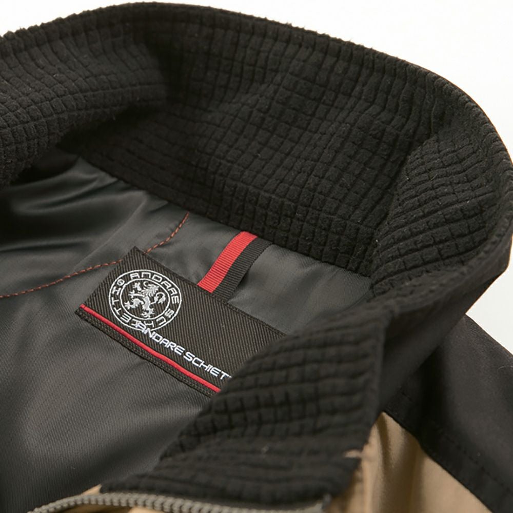 衿裏マイクロブロックフリース