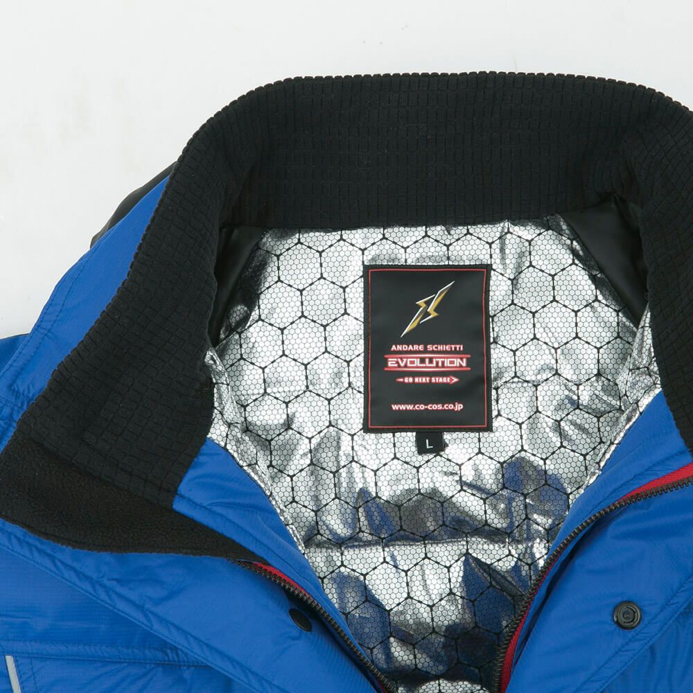 衿裏マイクロブロックフリース