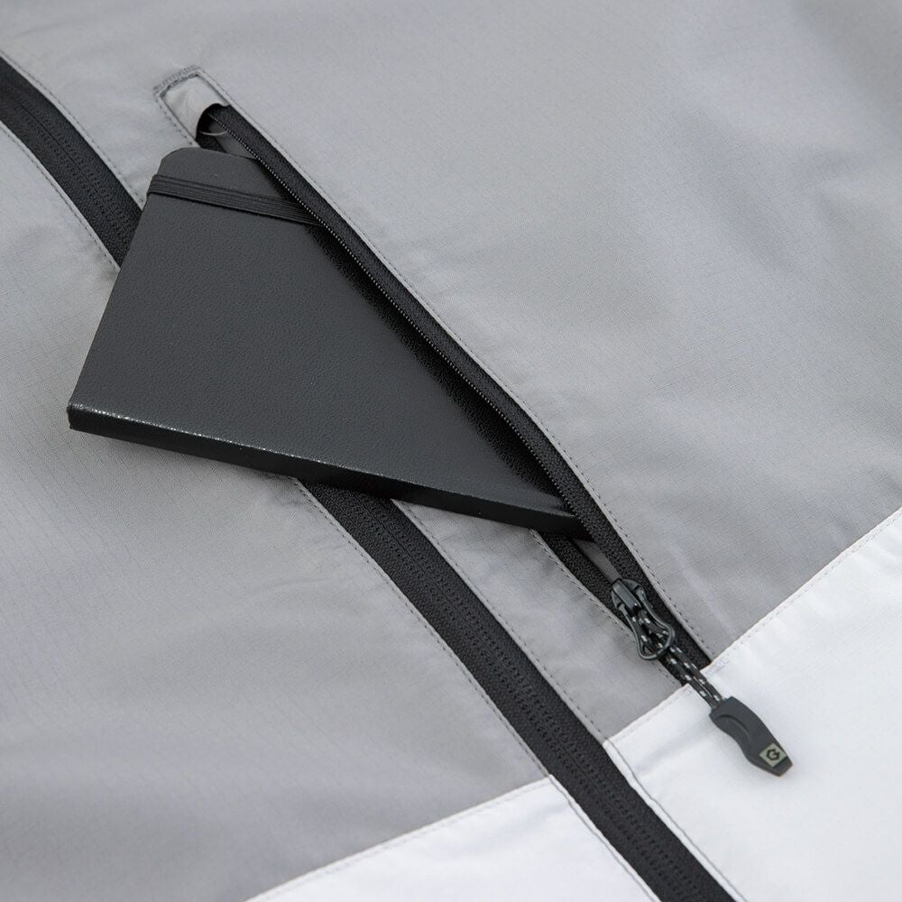 胸縦ファスナー