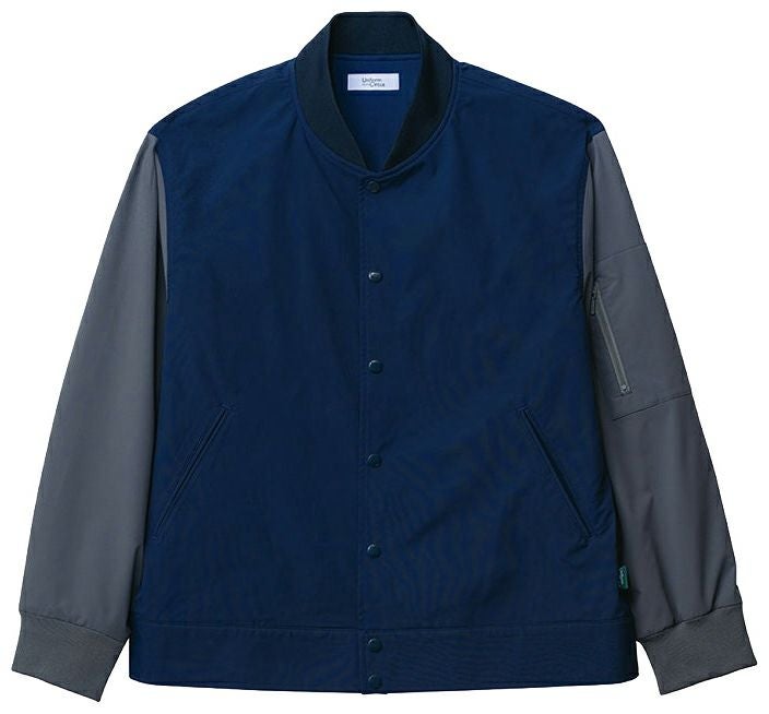 ネイビー×グレー