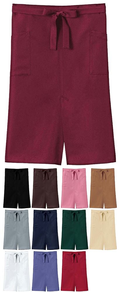 スリット入りソムリエエプロン[BON-FK7207]