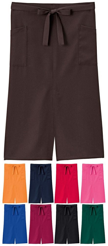 スリット入りソムリエエプロン[BON-FK7206]