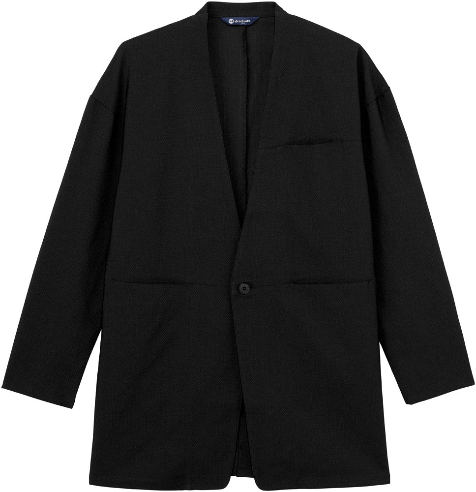 ノーカラージャケット（兼用） [ARB-DN-9209]<br>ブラック