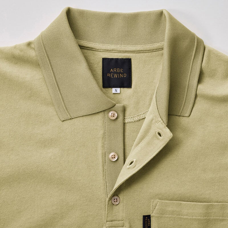 襟と下前立はリブ素材