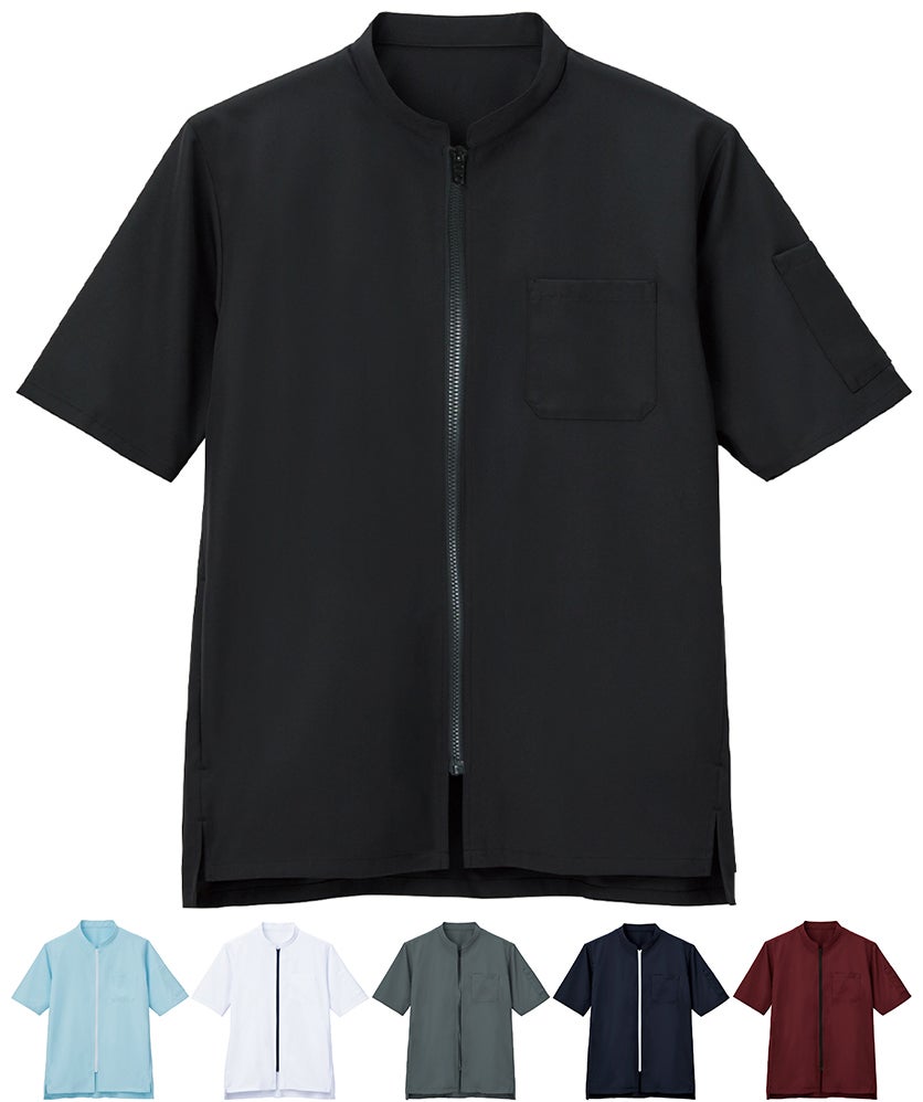 男女兼用  ショップコート [SRV-BL1001]