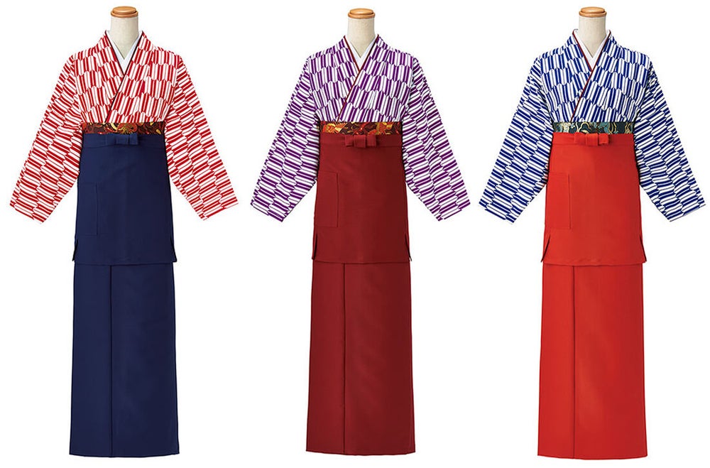 茶衣着コーディネート例