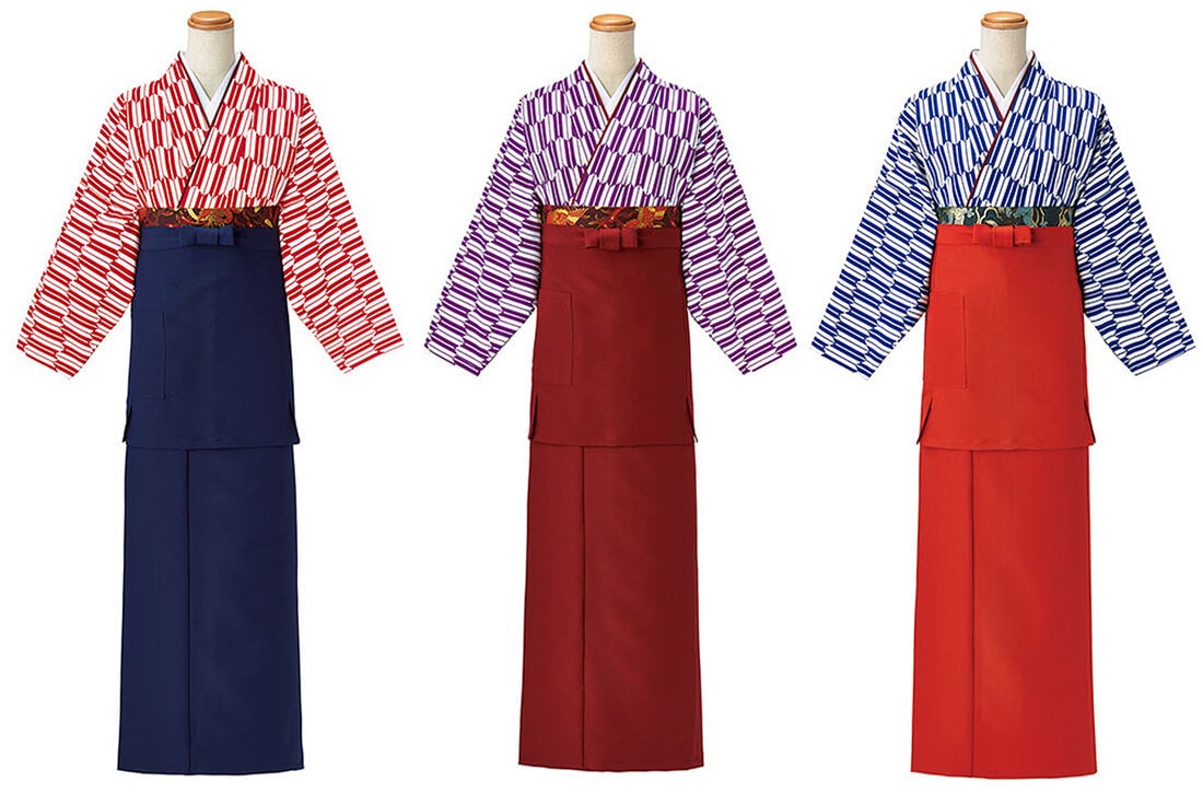 茶衣着コーディネート例