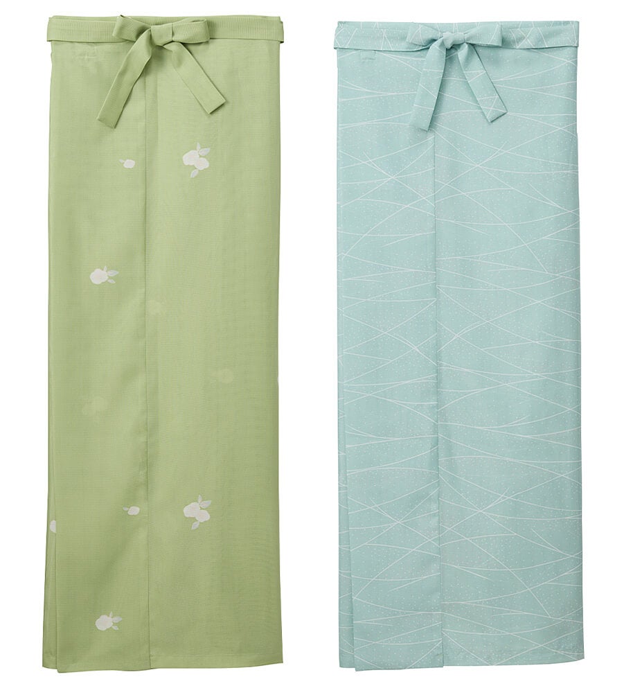 【夏用】茶衣着スカート(日本製)（女性用） [SRV-SODL-1861]