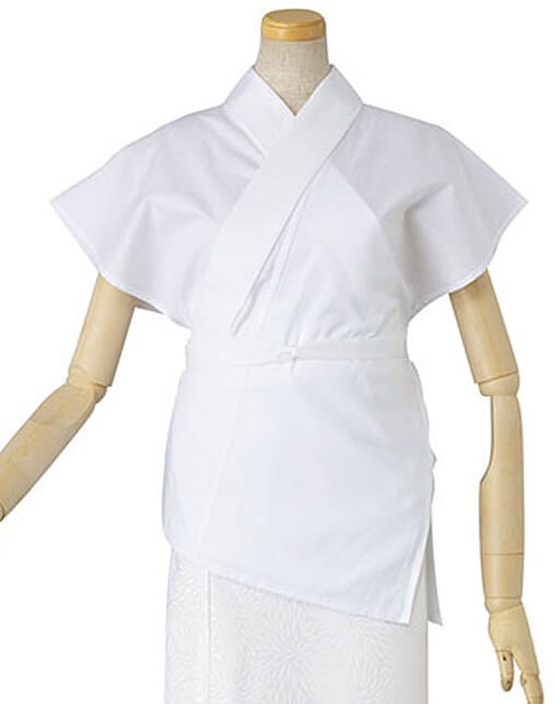 袖なし半襦袢・上着のみ (じゅばん)(茶衣着用)(女性用) [SRV-SK8600]