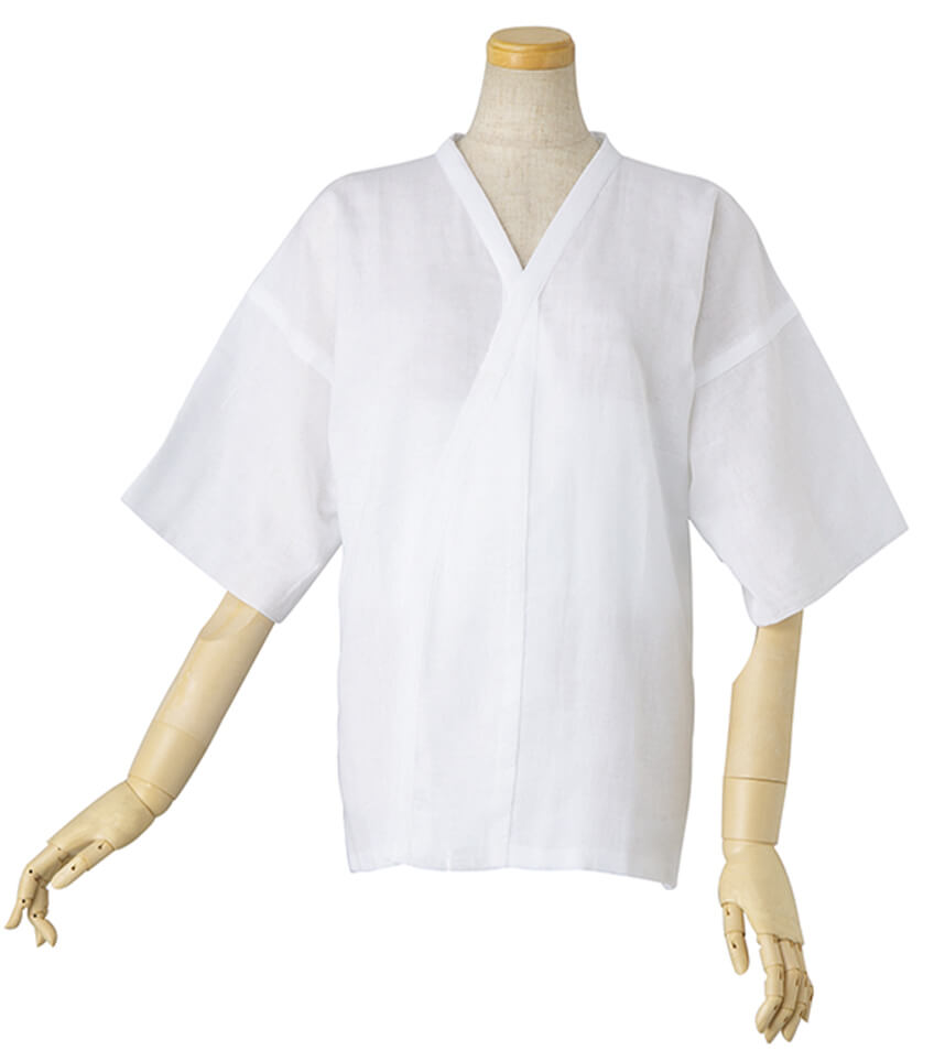 ガーゼ肌着・上着のみ (襦袢の下に着用する汗取り)(女性用) [SRV-K3630-1]